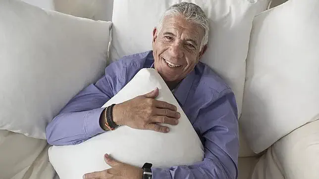 Estivill con su almohada